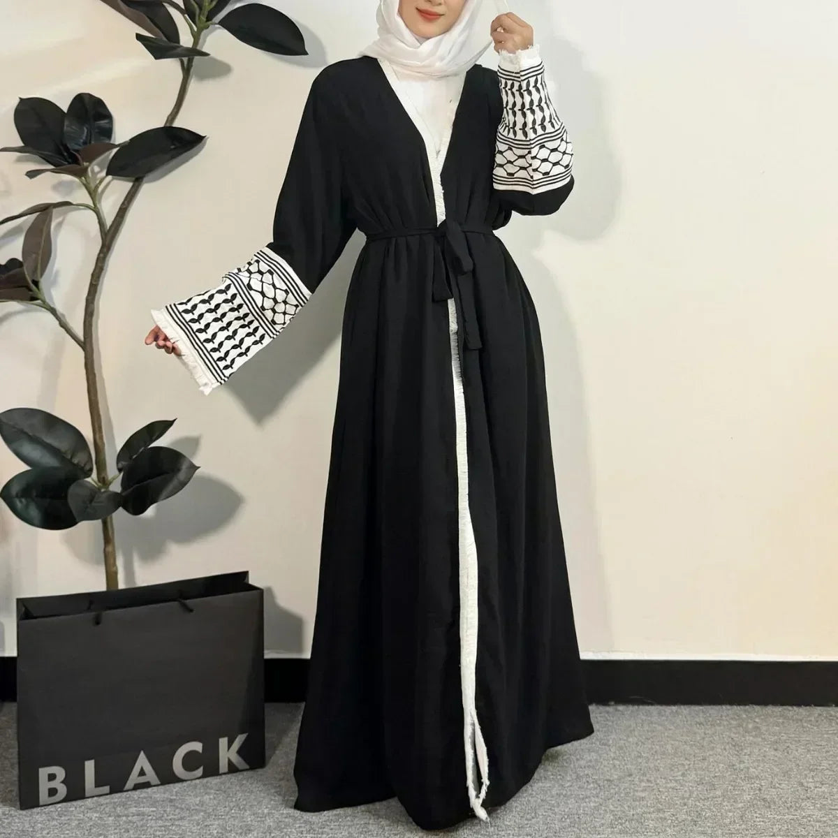 Al Kufiya Abaya