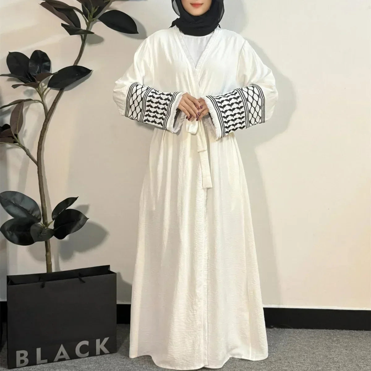 Al Kufiya Abaya